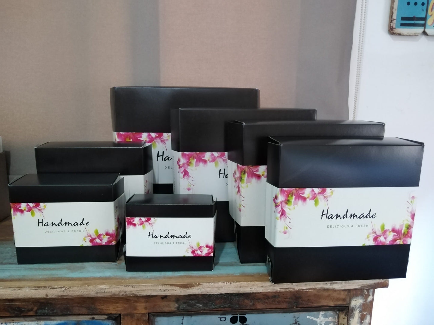 Κουτί Ζαχαροπλαστείου Μεταλιζέ HANDMADE 10kg