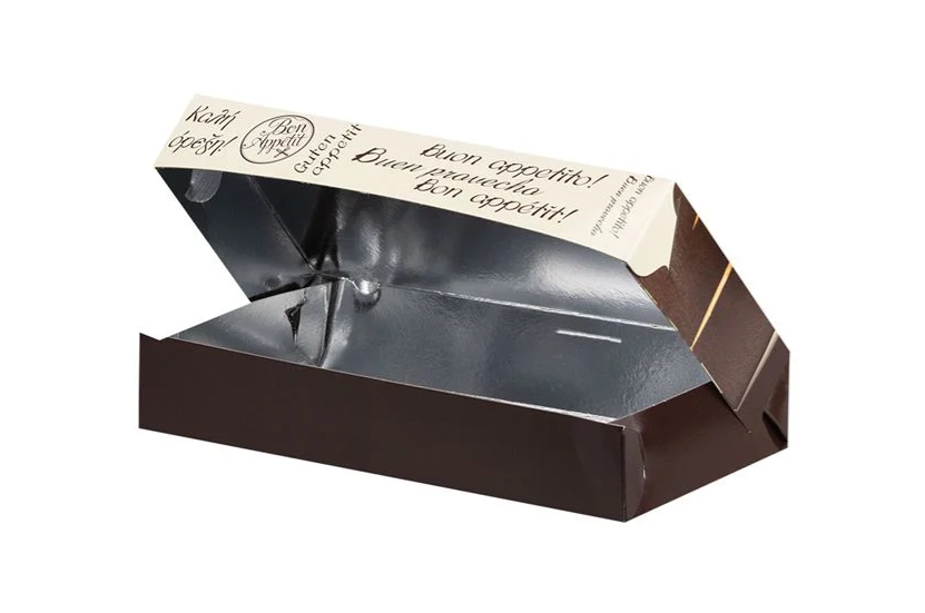 Κουτί Σουβλάκι Μεγάλο 25x13x4.5 Τ24 ΜΕταλιζέ BUEN 10kg