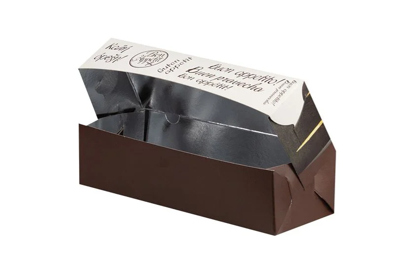 Κουτί Σουβλάκι 25x9x6.5 Τ28 Μεταλιζέ BUEN 10kg
