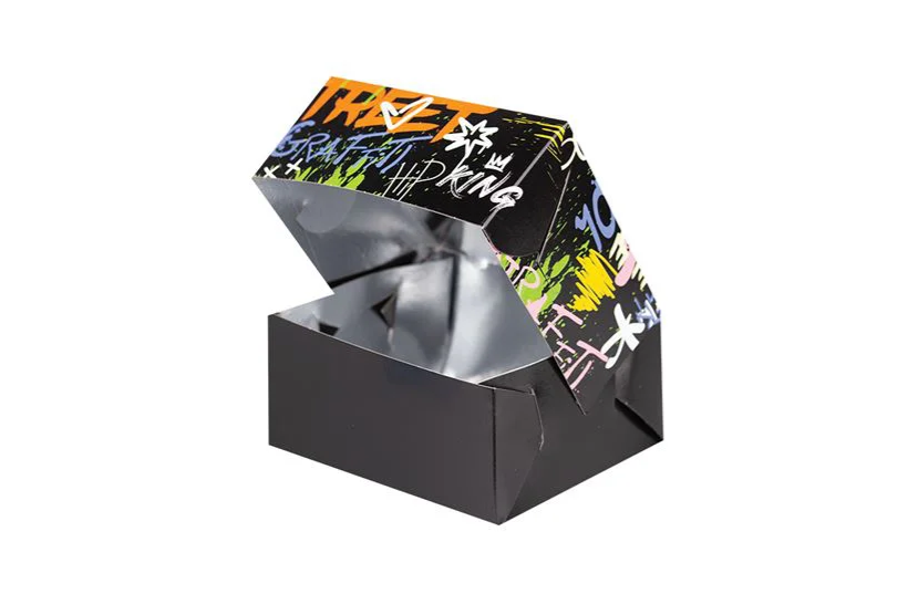 Κουτί Burger 26.5x14x8 Μεταλιζέ SOUL FOOD 10kg