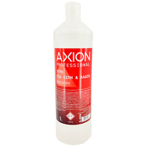AXION υγρό καθαρισμού για λίπη και λάδια 1 lt