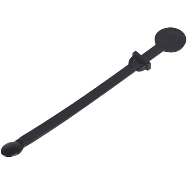 Αναδευτήρας / Τάπα μαύρος στρογγυλός — 1000 τεμάχια