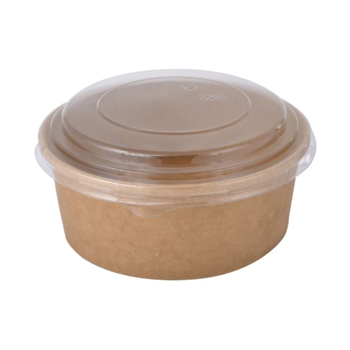 Σκεύος σαλάτας 1100 ml kraft — μπωλ σαλατών