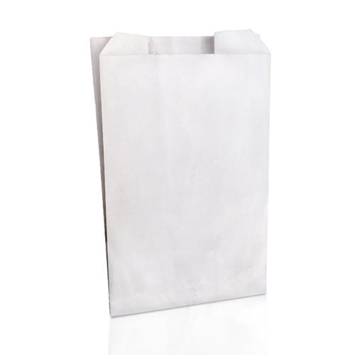 Χαρτοσακούλα κραφτ λευκή ατύπωτη 10kg