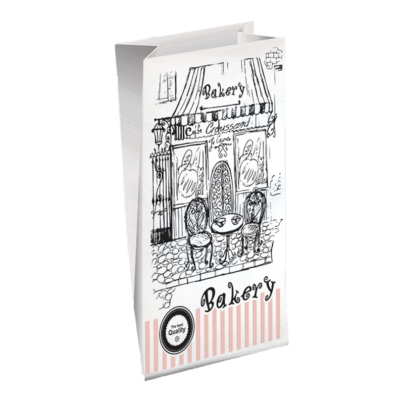 Χαρτοσακούλα κραφτ λευκή bakery 10kg