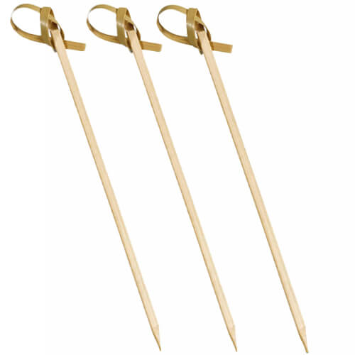 Ξυλάκι «Φιόγκος» 15 cm – σετ 100 τεμαχίων