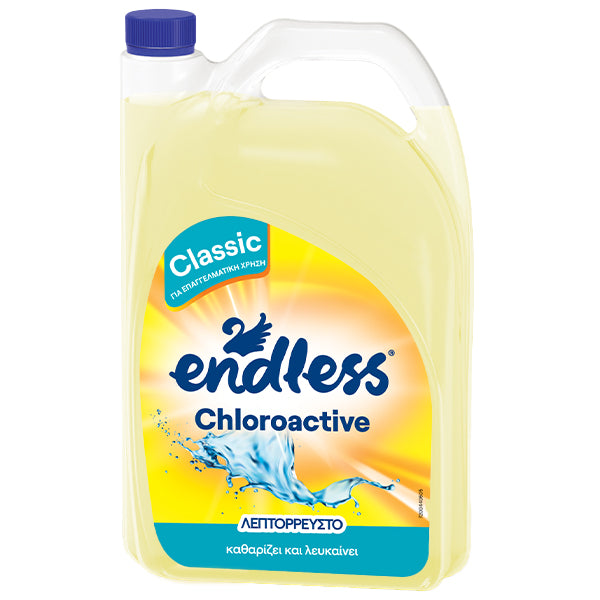 Χλωρίνη Endless Chloroactive 4 L – λεπτόρευστη, κλασική