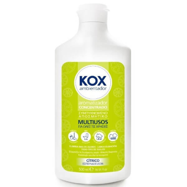KOX Συμπυκνωμένο Αρωματικό 500 ml – άρωμα εσπεριδοειδών για χώρο