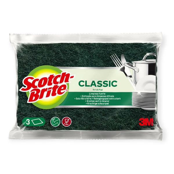 Σφουγγάρι Φίμπρα 3τμχ Scotch Brite – Emporico