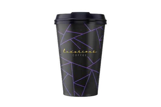 Ποτήρι Χάρτινο Luxurious DW 12oz 25τεμ