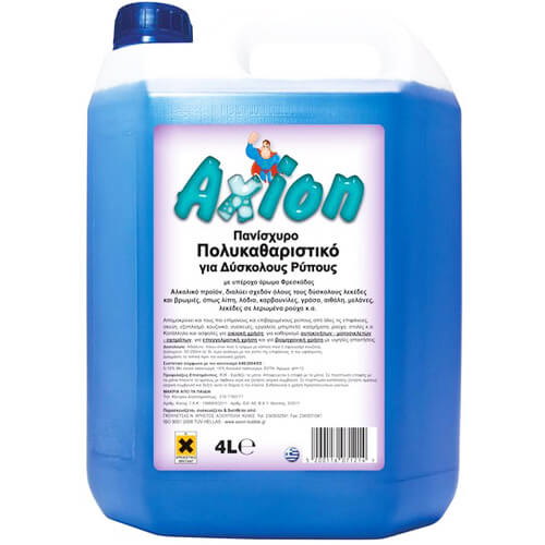 Πανίσχυρο Πολυκαθαριστικό 4lt Μπλε Axion