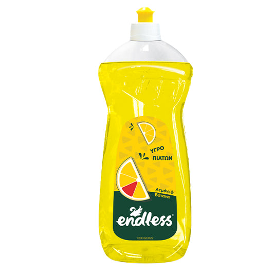 Υγρό Πιάτων 750ml Λεμόνι Βότανα Endless