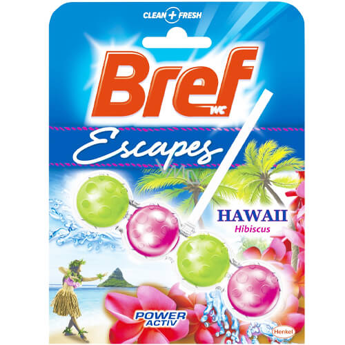 Αρωματικό Λεκάνης 50ml 4τελ Bref Hawaii  Escapes