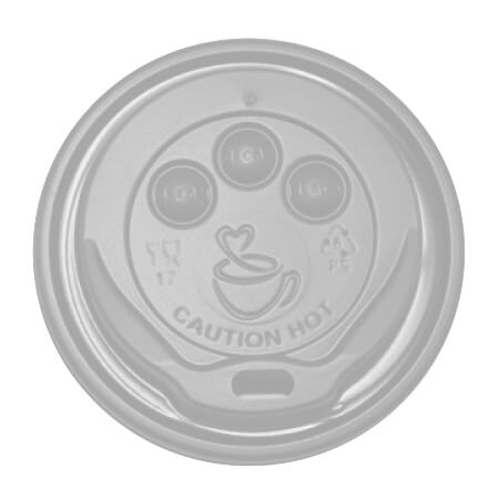 Καπάκι Πιπίλα Button Λευκή Ελληνική 14-16oz 100τεμ