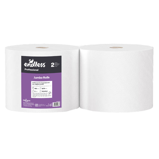 Χαρτί Βιομηχανικό Endless Jumbo Roll 2x4,5kg