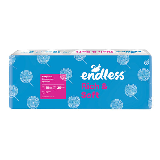 Χαρτί Υγείας 3φυλλο 10x95gr Endless