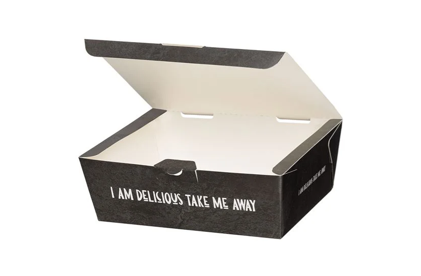 Κουτί Αυτόματο Burger Διπλό 20x14.5x7.5 TAKE ME AWAY 25τεμ