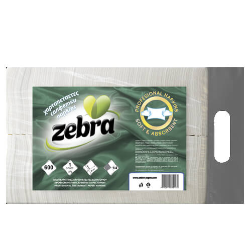 Χαρτοπετσέτα εστιατορίου 28×28 cm – 600 τεμάχια
