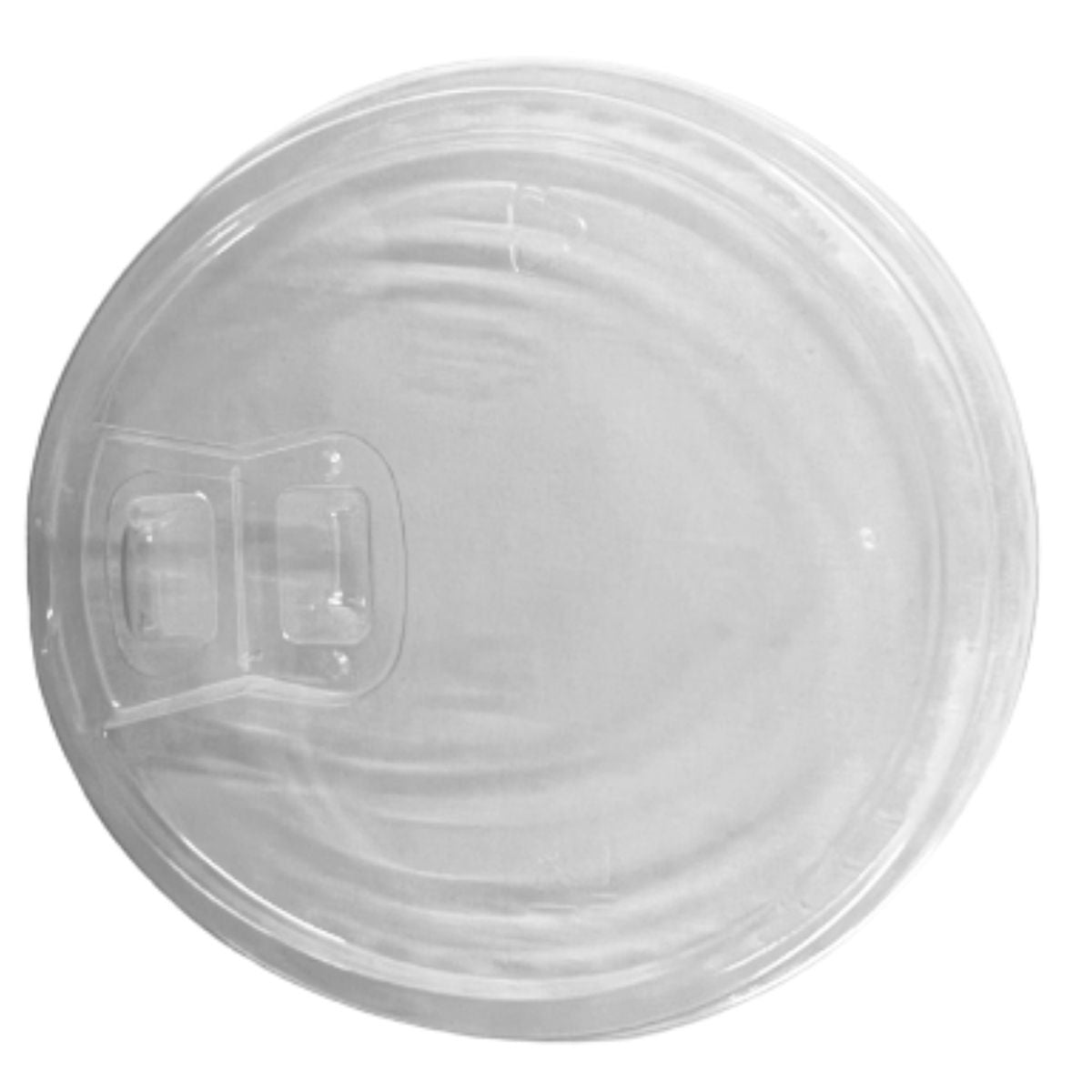 Καπάκι διάφανο R-PET Ø95 με τάπα για χάρτινο / πλαστικό ποτήρι
