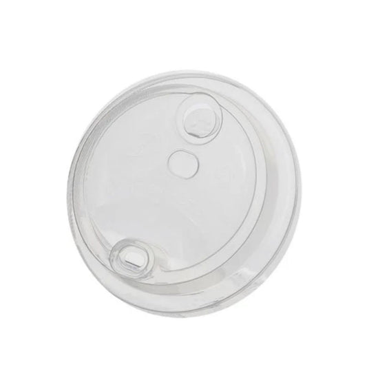 Καπάκι πιπιλα με οπή PP 90 mm για χάρτινο ποτήρι
