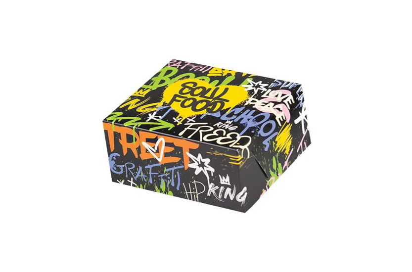 Κουτί burger 26x14x8 μεταλλιζέ Soul Food
