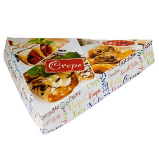Κουτί κρέπας 26,2×26,2×19,0×5 εκ. λευκό