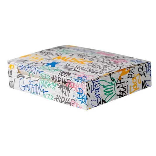 Κουτί κρέπας / βάφλας 22×18×5 εκ. Graffiti αυτόματο
