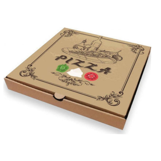 Κουτί πίτσας Welle kraft τυπωμένο Italian 100 τεμάχια
