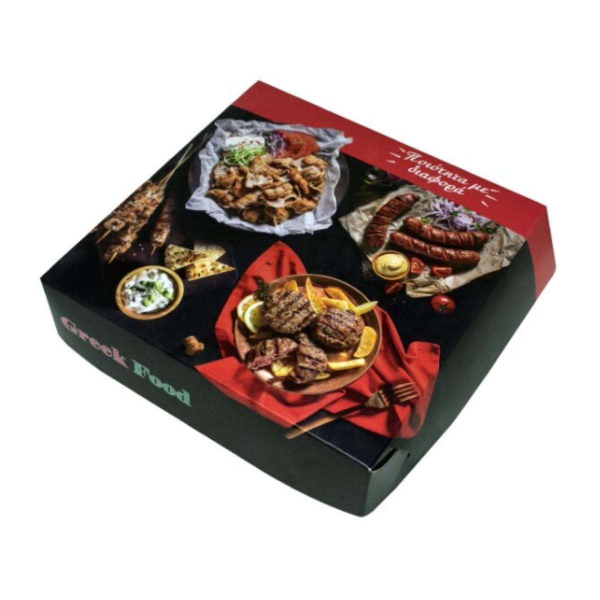 Κουτί σκεπαστή 20×20×5 cm grill z – ιδανικό για club sandwich & σνακ