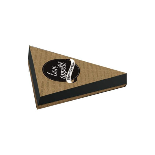 Κουτί κρέπας τρίγωνο 25×25×26×4 Bon Appetit – κατάλληλο για φυσική παρουσίαση & διανομή
