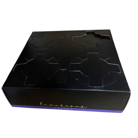 Ποτηροθήκες 4 θέσεων Luxurius — για μεταφορά ροφημάτων
