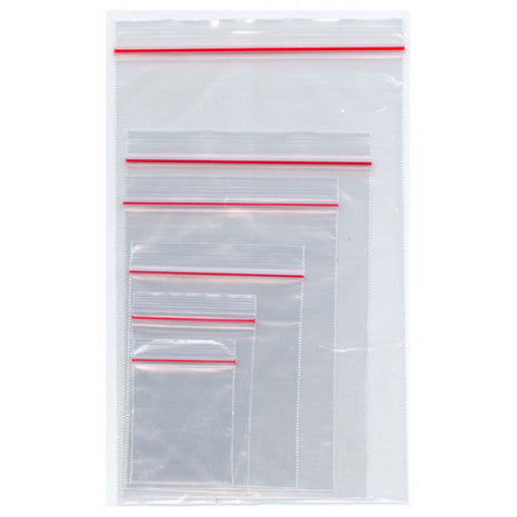 Σακούλες zipper 100 τεμαχίων – επανασφραγιζόμενες σακουλάκια
