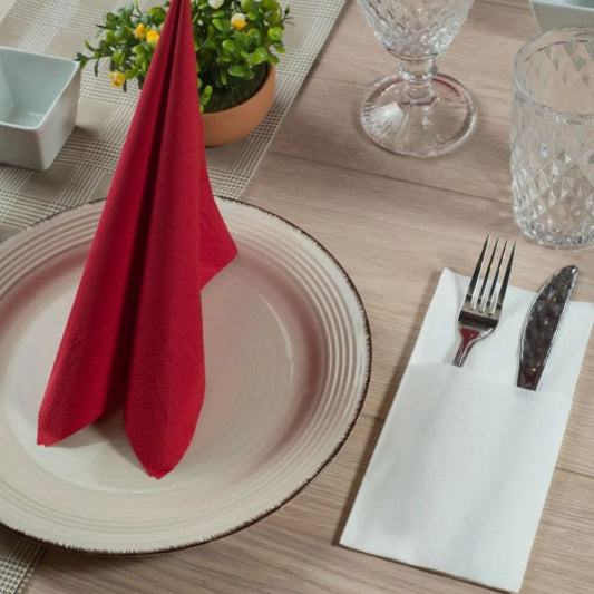 Χαρτοπετσέτα πολυτελείας 2-φύλλο φάκελος 33×33 cm – σετ χονδρικής 1200 τεμάχια
