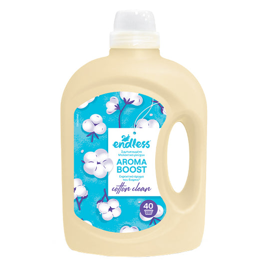 Endless μαλακτικό ρούχων Cotton Clean 2 L – απαλότητα & άρωμα φρεσκάδας
