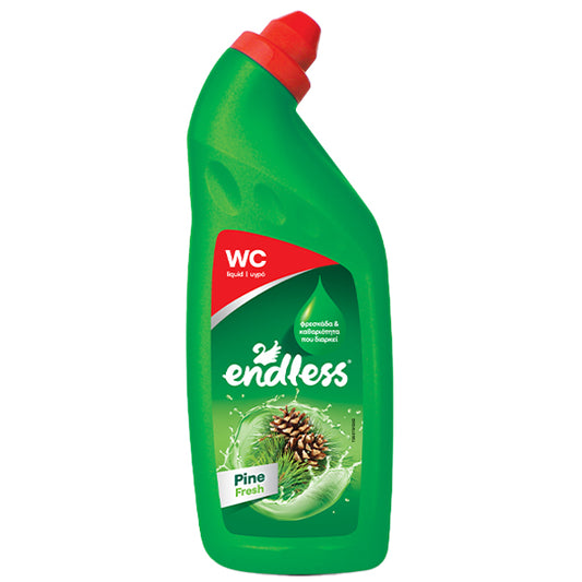Endless WC «Παπί» 750 ml – άρωμα πεύκου / πράσινο – υγρό καθαριστικό λεκάνης
