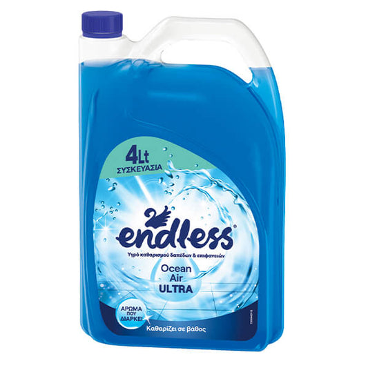 Endless Υγρό Πατώματος 4 LT «Ocean Air» – καθαριστικό δαπέδων με άρωμα ωκεανός
