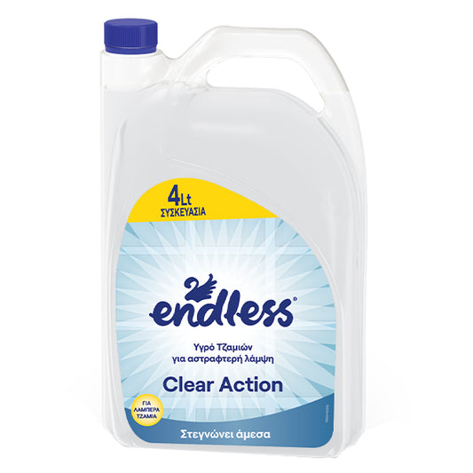 Endless Υγρό Τζαμιών Professional 4 LT – επαγγελματικό καθαριστικό για γυάλινες επιφάνειες
