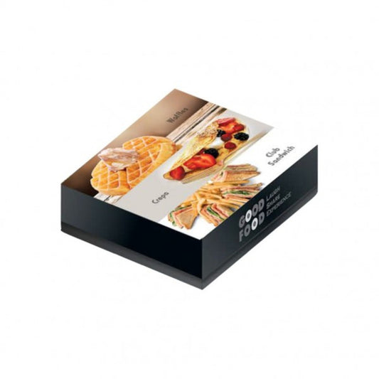 Κουτί Βάφλα 22x18x4,5 Μεταλιζέ GOOD FOOD 10kg