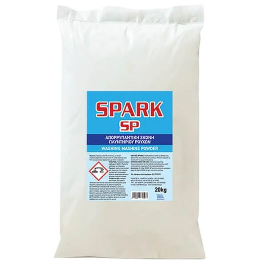 Spark σκόνη πλυντηρίου ρούχων 20 kg – επαγγελματική συσκευασία
