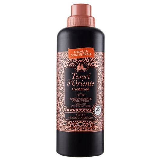 Tesori d’Oriente μαλακτικό ρούχων Hammam 760 ml – άρωμα χαμάμ & άνθους πορτοκαλιάς
