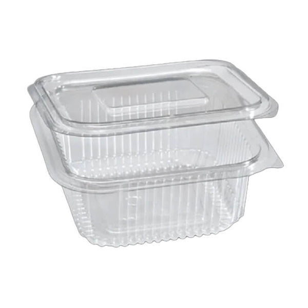 Θήκη τετράγωνη PET 375 gr – 50 τεμ – Emporico