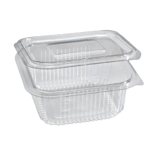 Θήκη τετράγωνη PET 375 gr – 50 τεμ – Emporico