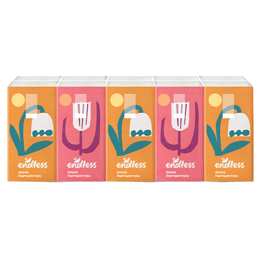Χαρτομάντηλα Endless – συσκευασία 10 τεμάχια
